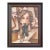 David Adickes "Cubist Head with Leaves" Modern Abstract Brown Toned Figurative Portrait Print, 2006 For Sale
