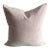 Custom 20" Throw Pillow in Celadon and Ivory For Sale