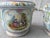 Hand Painted Bisque CachePots Set of 2 For Sale - Image 13 of 18