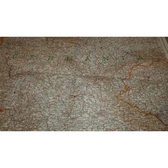 Opera Cartographic Mirabile Card from North Sea to the Mediterranean and Ethnographic Europe from C. T. I. Milan, Italy, 1939, Set of 3 For Sale - Image 4 of 18