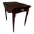 Diminutive Mahogany Hepplewhite Drop Leaf Pembroke Table With a Drawer, Pennsylvania, Circa 1800 For Sale