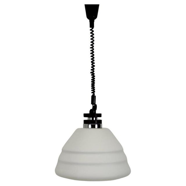 Mid-Century Extendable Pendant, Czechoslovakia, 1960s For Sale - Image 10 of 10