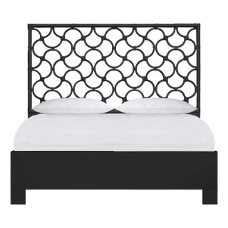 Mar Standard Bed Double, Black For Sale