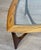 Brown Mid-Century Walnut Sculptural Guitar Pick Side Table by Lane For Sale - Image 8 of 13