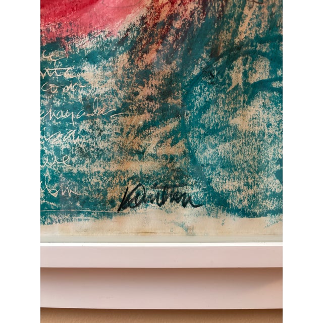 Abstract 1990s Original Artwork by Unknown Latin American Artist For Sale - Image 3 of 18
