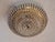 Gold Glass and Brass Ceiling Light by Ernst Palme Palwa, 1970s For Sale - Image 8 of 10