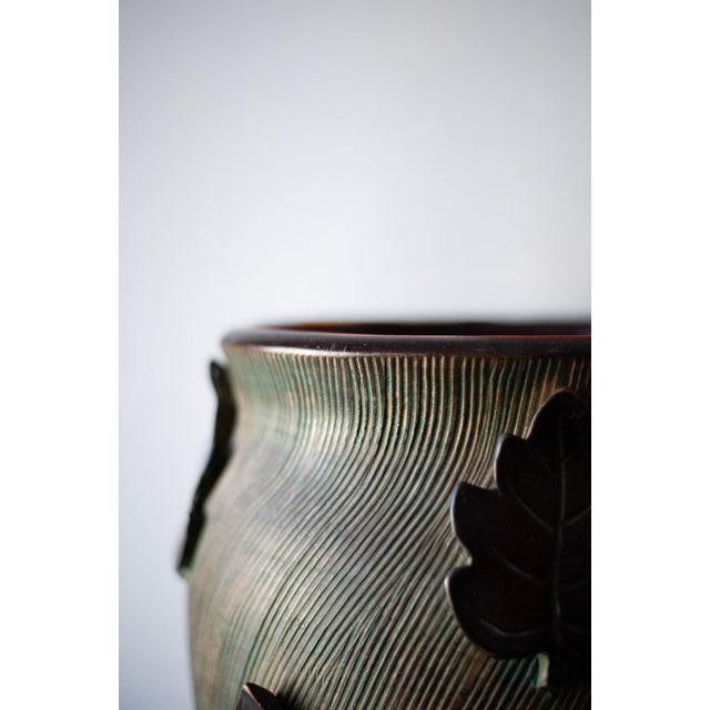 1980s Ceramic Vase from Manifattura Zaccagnini, 1980s For Sale - Image 5 of 9