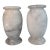 Alabaster Vases, a Pair For Sale