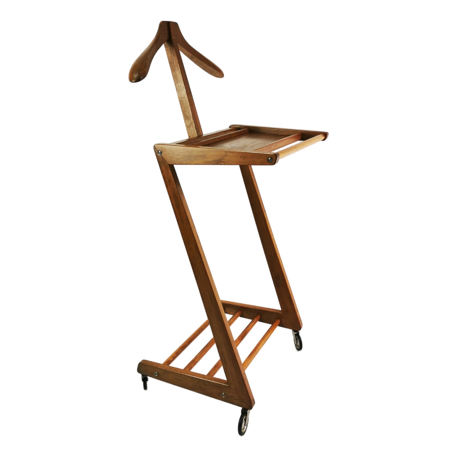 Modernist Butler Coat Rack from Opal Möbel, Germany, 1950s | Chairish
