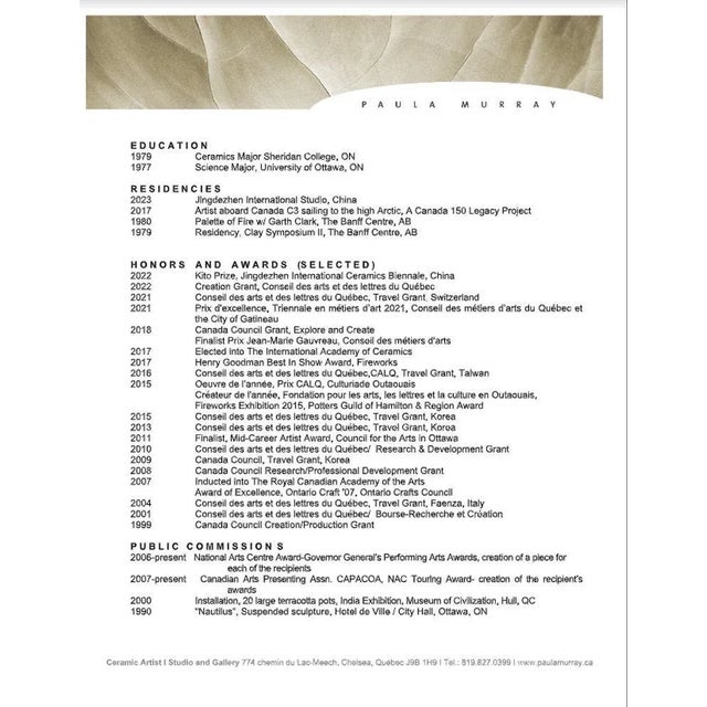 Contemporary Porcelain Wall Art by World Renowned Ceramic Artist, Paula Murray For Sale In New York - Image 6 of 8