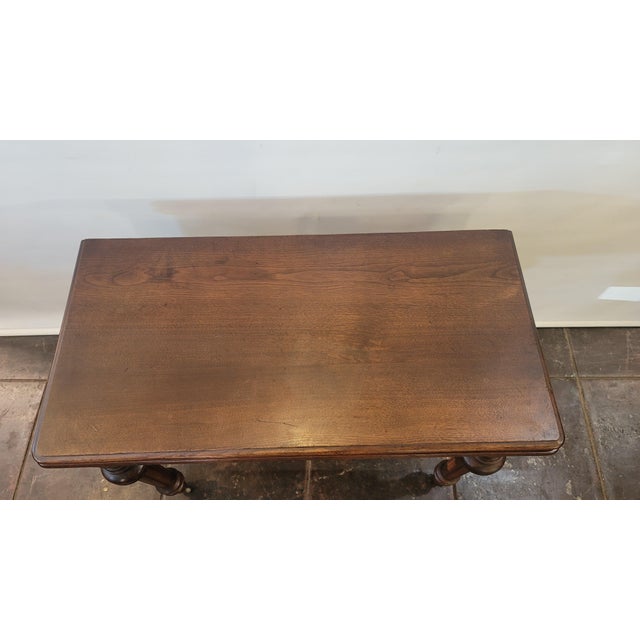 Wood Antique 1870s Victorian Flip Top Game Card Table Walnut Eastlake For Sale - Image 7 of 9