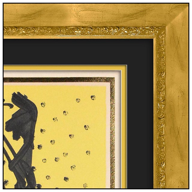 1972 Philip Surrealism Yellow Lithograph Salvador Dalí For Sale In Minneapolis - Image 6 of 6