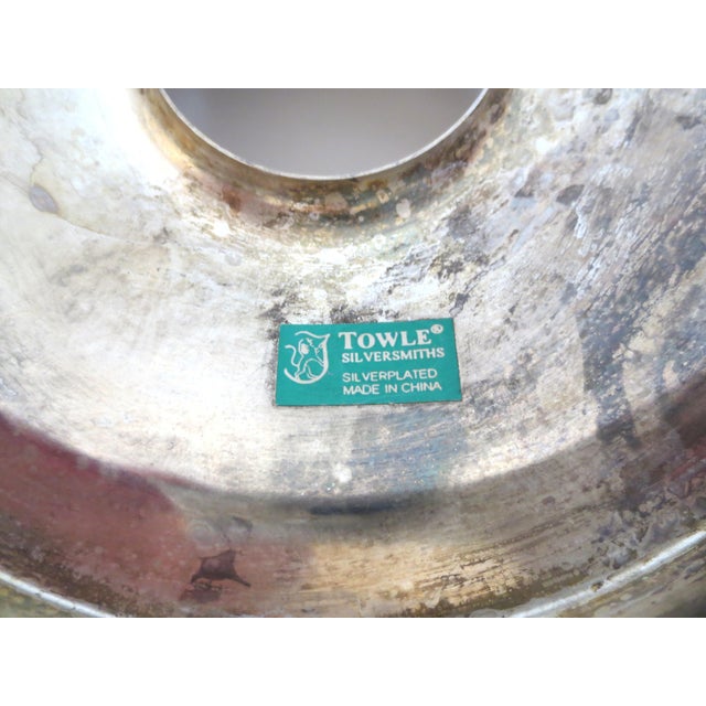 1970s Towle Silverplate Chafing Dish With Insert For Sale In Atlanta - Image 6 of 7