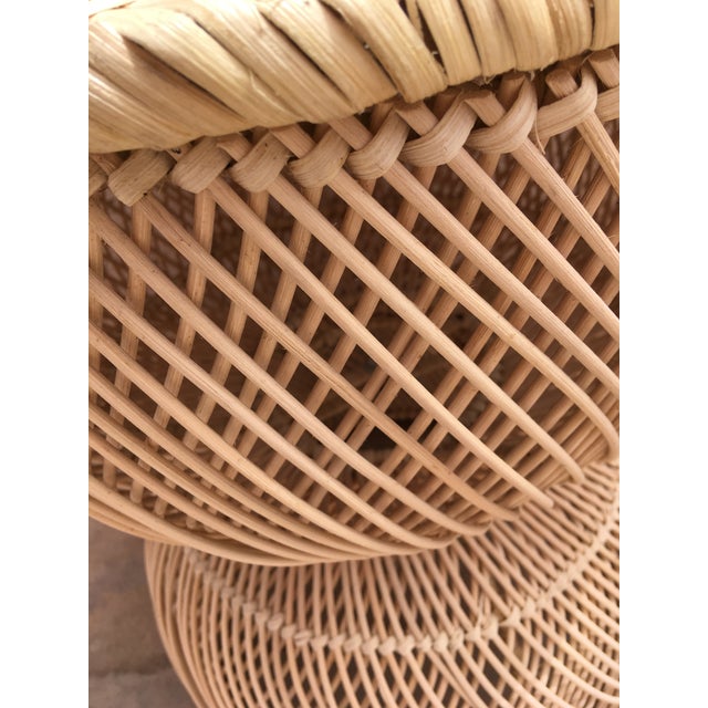 2020s Rattan Nomad Table For Sale - Image 5 of 8