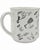 Vintage 1980s Yuppie Novelty Ceramic Coffee Cup Mug For Sale - Image 4 of 11