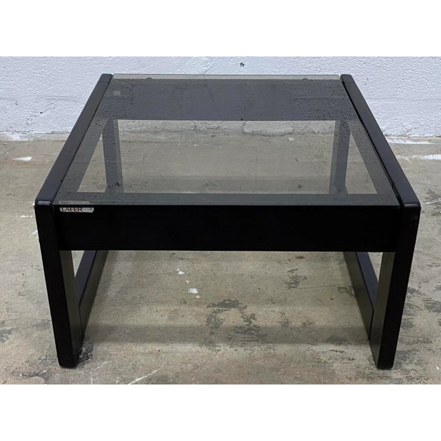 Percival Lafer Rosewood and Smoked Glass Coffee or Side Table, 1970s For Sale - Image 11 of 11