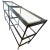 Vintage French Directoire Bronze & Beveled Glass 3-Tier Console Etagere For Sale