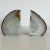 Antique Geode Bookends composed of both White Quartz and White Agate, a Pair Measures approx: 6H x 4.5D x 3W (each) Please...