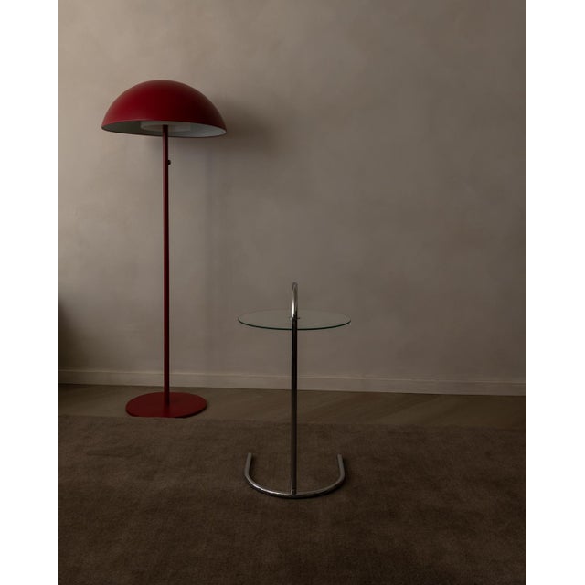 Mid-Century Modern Vintage RY Side Table in Chrome and Glass by Tord Björklund for Ikea For Sale - Image 3 of 7