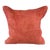 20 x 20 Hemp Pillow Turkish Cushion Natural Pinkish Red Pillow Cushion Cover For Sale