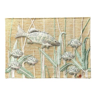 Vintage Don Freeman Undersea Fiber Art For Sale