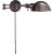 Transitional Chapman & Myers for Visual Comfort Signature Boston Swing Arm in Bronze with SLG Shade For Sale - Image 3 of 4