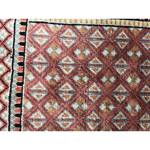 Textile Turkish Silk Hereke Style Rug For Sale - Image 7 of 11