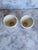 1950s Handpainted Delft Porcelain Egg Cups - a Pair For Sale In San Francisco - Image 6 of 8
