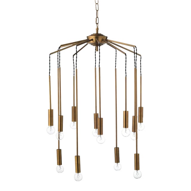 Jamie Young Cascade Aluminum Pendant For Sale