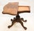 19th Century Victorian Card Table in Burr & Walnut, 1880s For Sale - Image 5 of 12