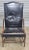 Store Item: Kittinger Williamsburg Mahogany His Lordship's Chair or Martha Washington Arm Chair CW13 Black Leather...