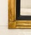 Regency Era Pier Mirror With Gilt and Ebonized Wood Frame (H 27 X W 18 3/4) For Sale In Austin - Image 6 of 10