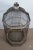 Mid 19th Century Mid 19th Century Monumental Antique Victorian Brass Octagonal Hanging Dome Top Bird Cage For Sale - Image 5 of 12