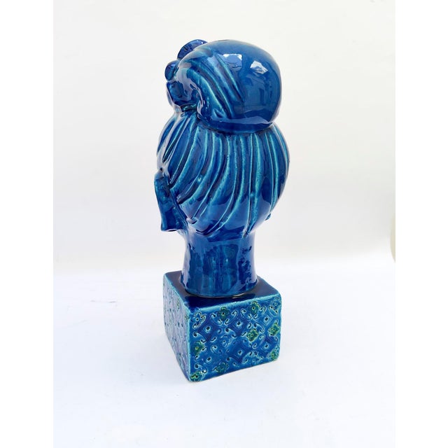 1970s Goddess Kwan Yin Sculpture in Ceramic by Aldo Londi for Bitossi, 1970s For Sale - Image 5 of 13