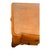 Vintage 1930s Queen Anne Style Burl Wood Writing Desk With Beveled Glass Top For Sale - Image 9 of 17