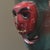 Wood Antique Folk Art Hand Carved Mexican Bull With Skull Mask For Sale - Image 7 of 9