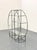 Bauhaus Round Shelving with Tubular Frame and Glass Shelves For Sale - Image 9 of 10