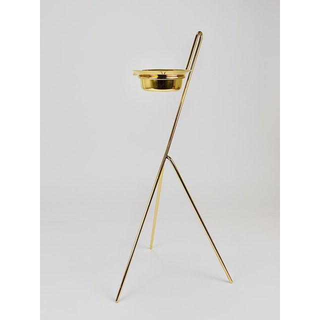 Brass Standing Floor Ashtray by Carl Auböck, Austria, 1950s For Sale - Image 16 of 18