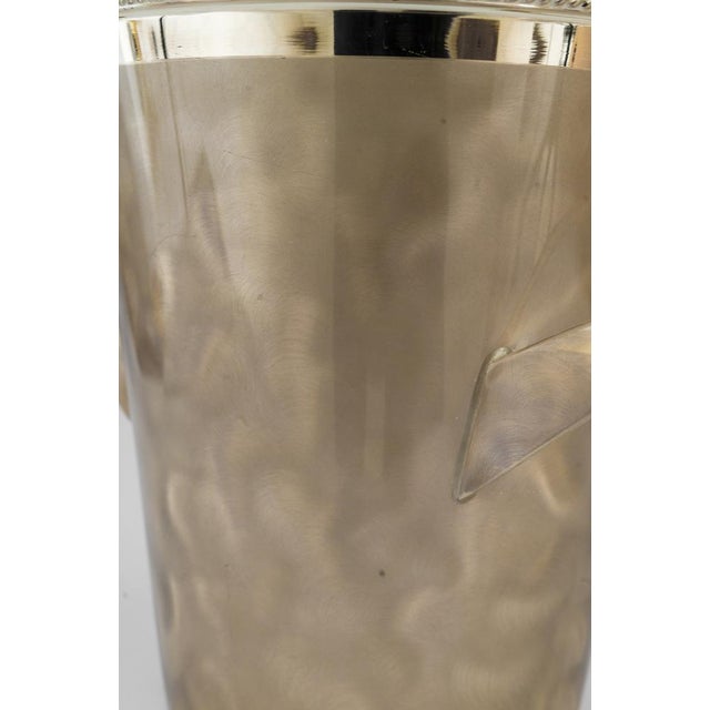 Art Deco Silvered Champagne Cooler by Kurt Mayer, 1960s For Sale - Image 3 of 9