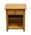 Contemporary 1990s Stanley Furniture Solid Maple Contemporary Modern 21" Open Cabinet Nightstand For Sale - Image 3 of 13