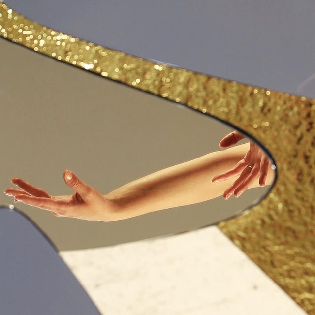 Contemporary Starry Mirror by Malabar For Sale - Image 3 of 8