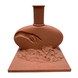 Mansau - Buddha Hand Sculpture - 1990