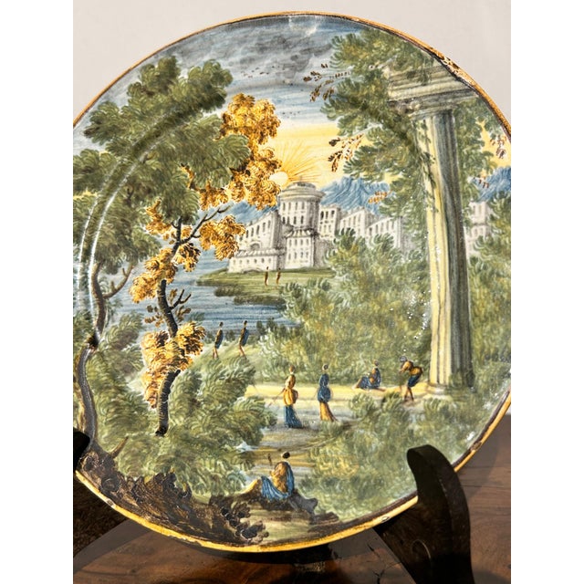 Saucers from Castelli Dabruzzo, Set of 2 For Sale - Image 5 of 9