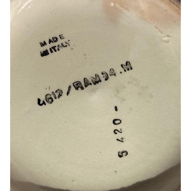 1960s Mid 20th Century Italian Pottery Planter New Old Stock For Sale - Image 5 of 6