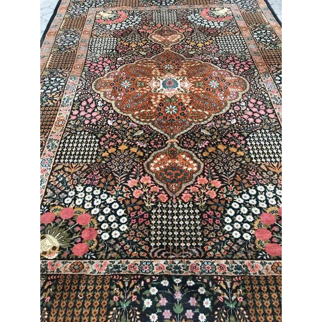 Vintage Indian Wool Rug, 1980s For Sale - Image 16 of 18