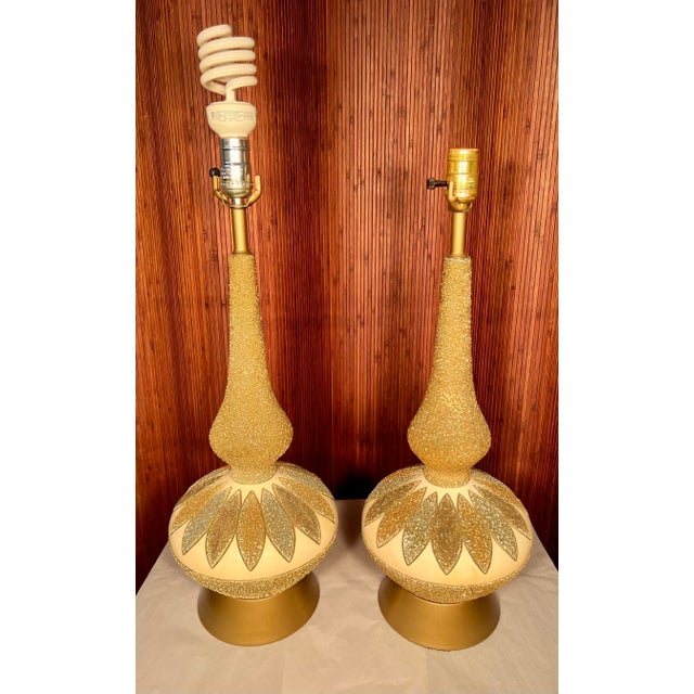 Sienna Quartite Creative Corp Mid-Century Modern Genie Lamps - Set of 2 For Sale - Image 8 of 8
