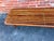Late 20th Century Mid Century Modern Slat Wood Bench Coffee Table For Sale - Image 5 of 17