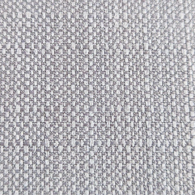 Metal Cb2 Cielo Modern Gray Lounge Chair With Metal Legs For Sale - Image 7 of 8