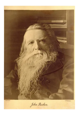 Charles Philip McCarthy, Portrait of John Ruskin, Photograph, 1890s