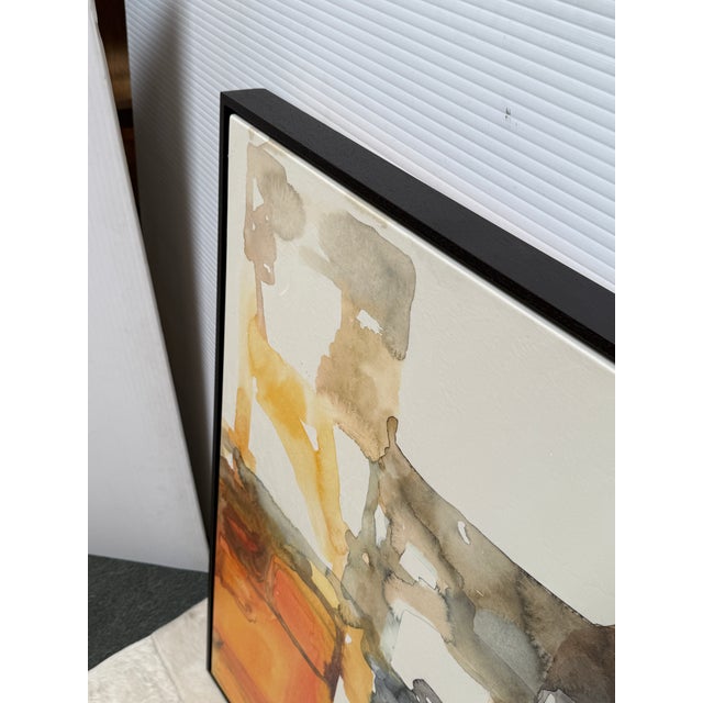2020s Beverly Fuller for Crate & Barrel "Semblance of Order" Framed Reproduction Wall Art Print For Sale - Image 5 of 12